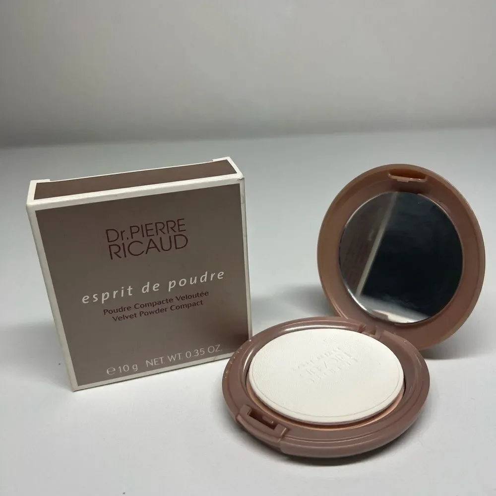Dr. Pierre RICAUD Pressed Powder NWT Natural Rose Made in France